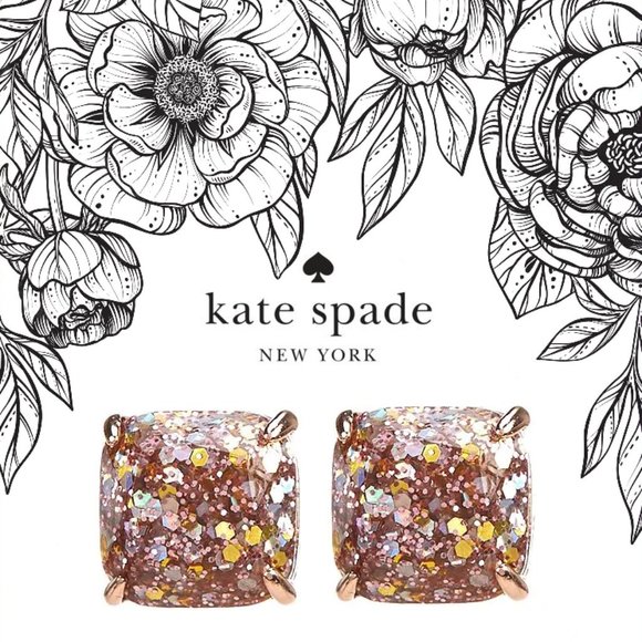 Kate Spade Square Studs- Confetti